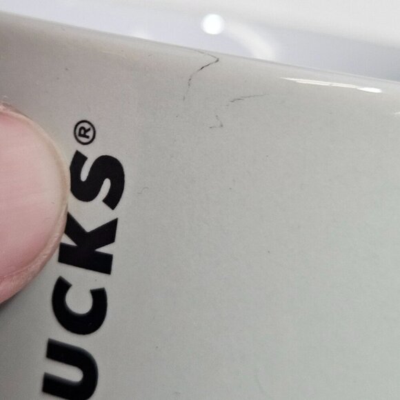 Starbucks 12 Fl Oz Ceramic Mug With Pink mint & Blue Pattern - Picture 3 of 9